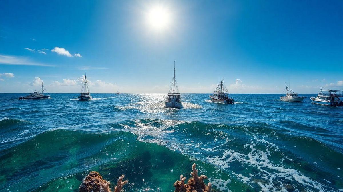 Impacto de las corrientes marinas en la pesca