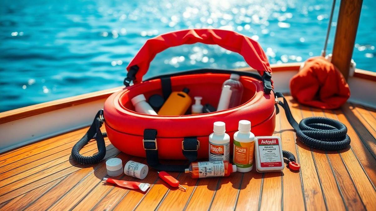 Cómo preparar un botiquín para el mar