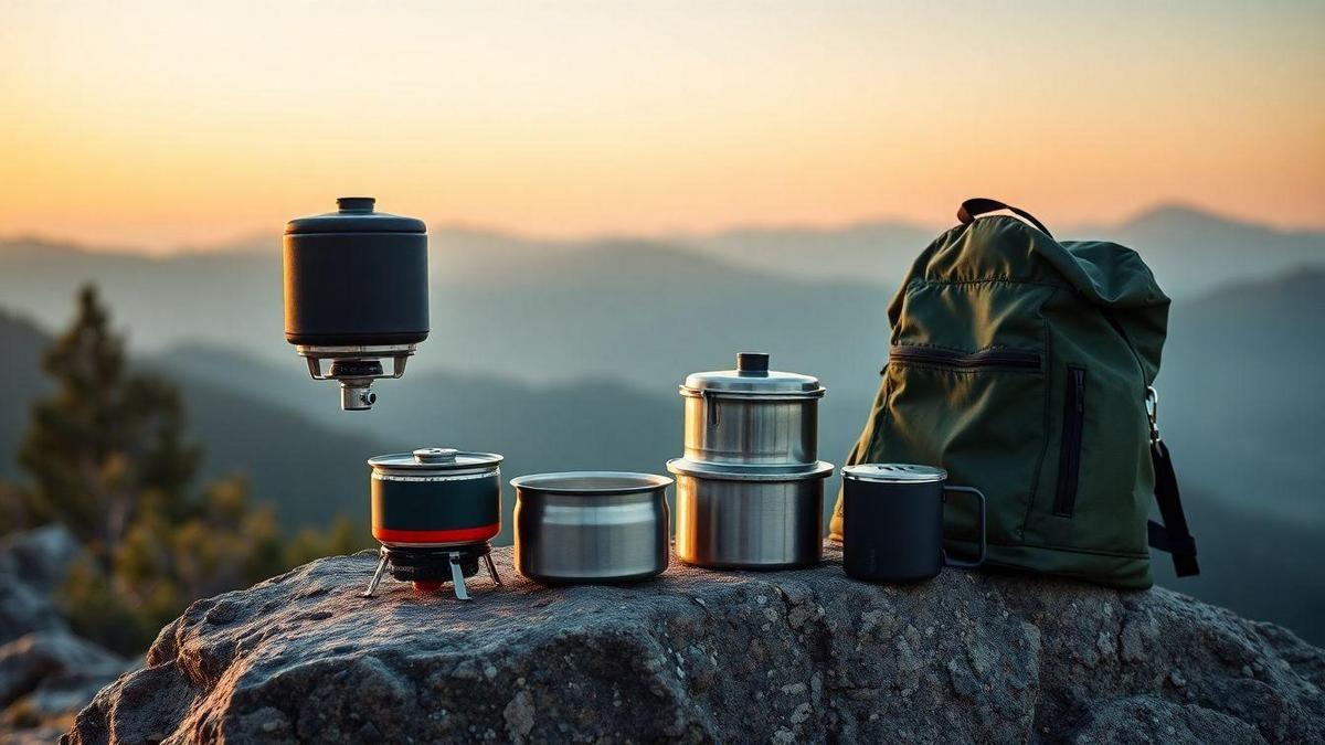 Equipos de cocina para aventuras en senderismo