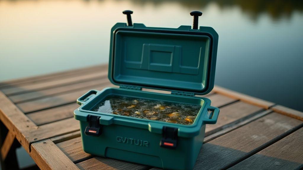 Cómo almacenar y transportar cebos vivos fácil