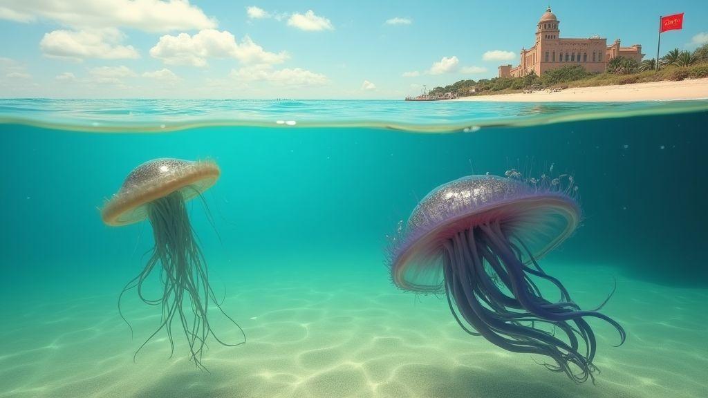 Cómo identificar medusas venenosas y cómo actuar