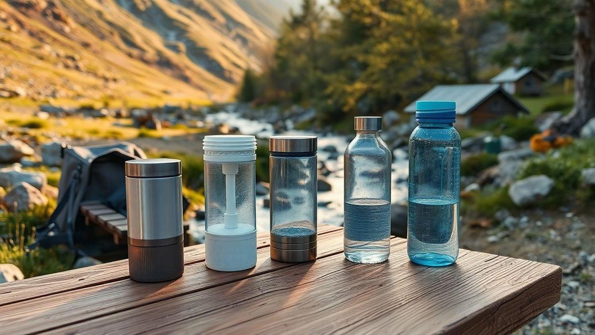 Consejos para elegir filtros de agua portátiles