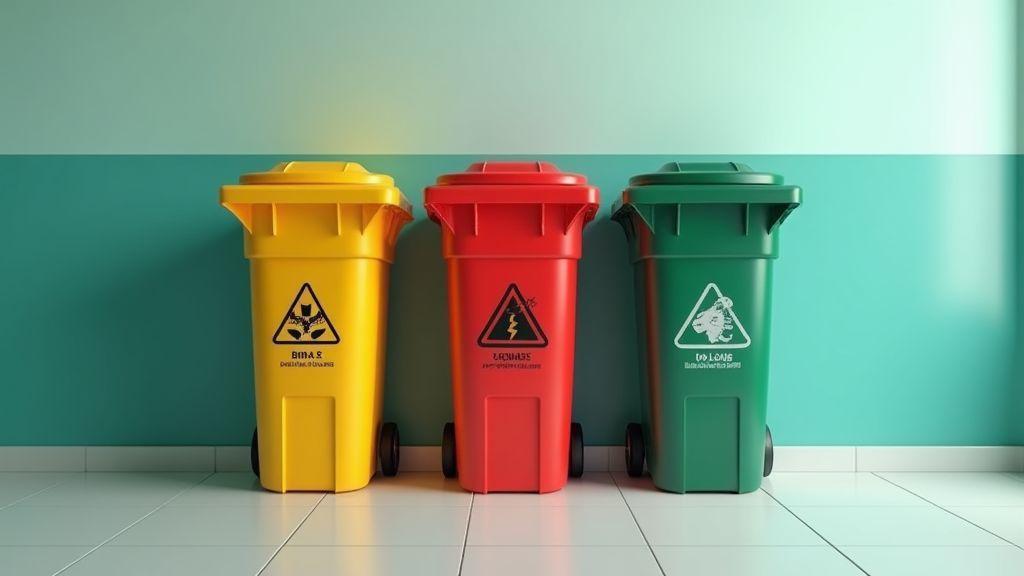 Consejos para gestionar residuos humanos y sanitarios