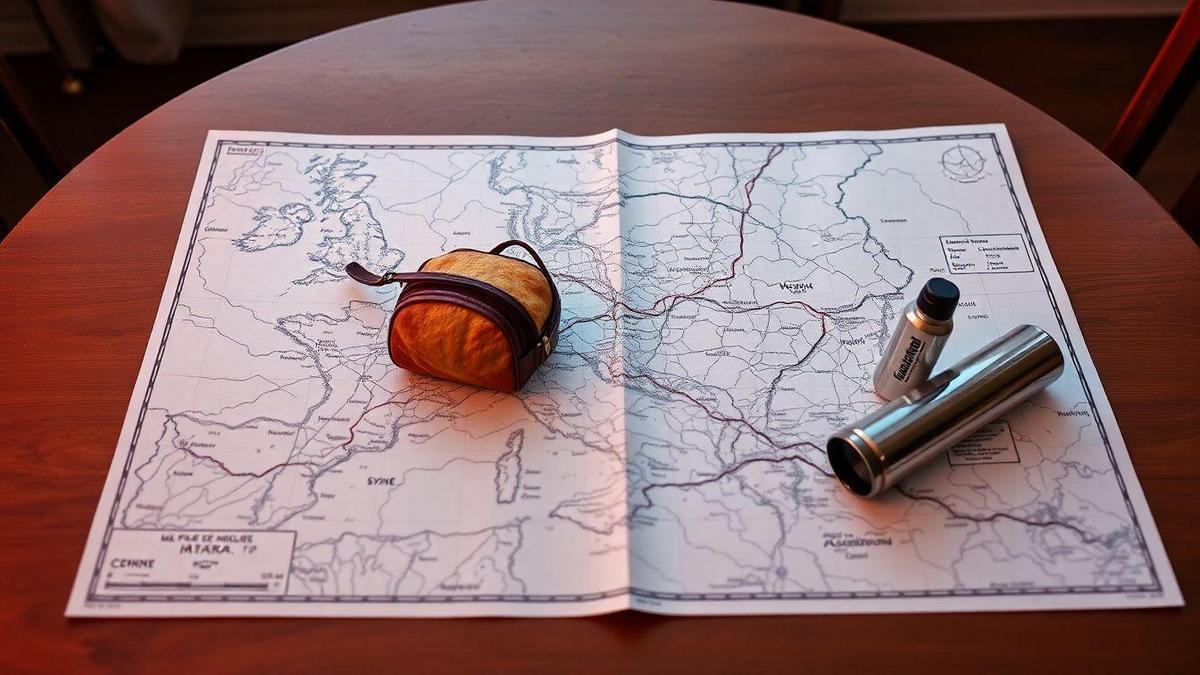 Consejos para orientarse con mapa y brújula