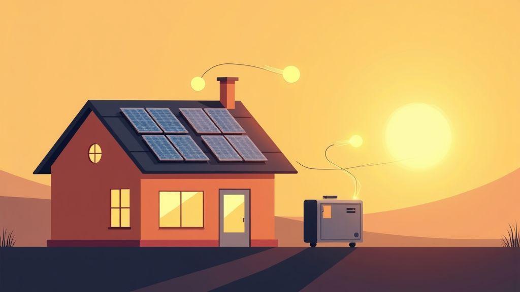 Consejos para priorizar energía con panel solar