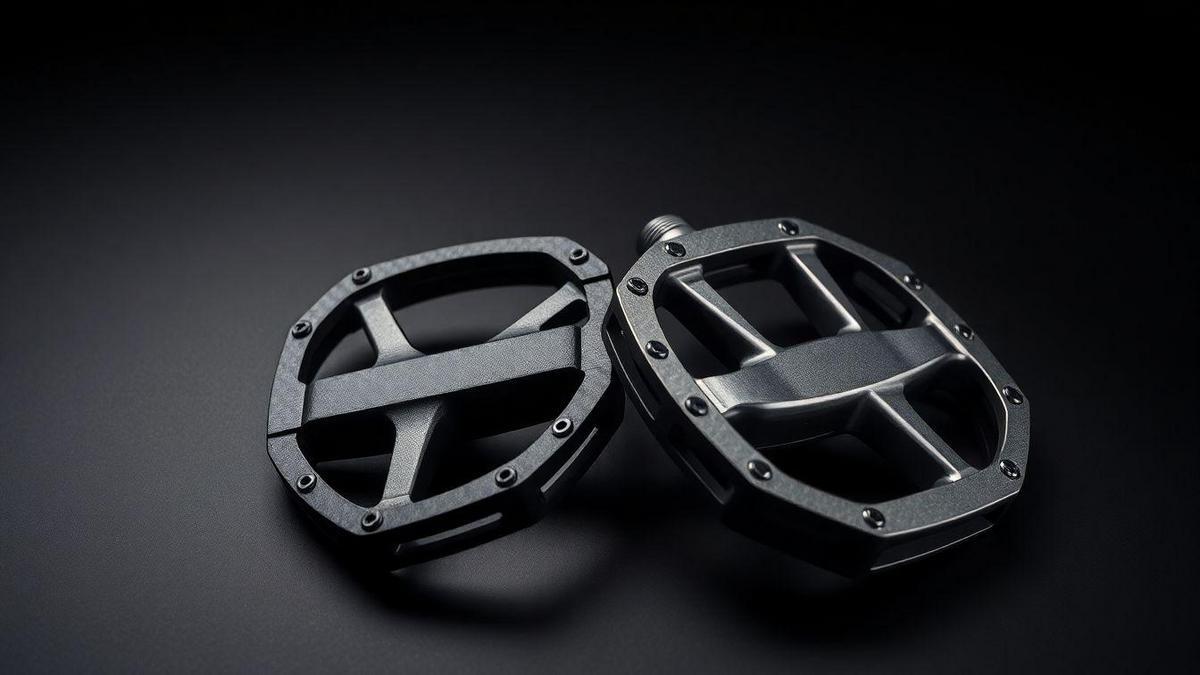 Efecto rigidez pedales carbono y aluminio