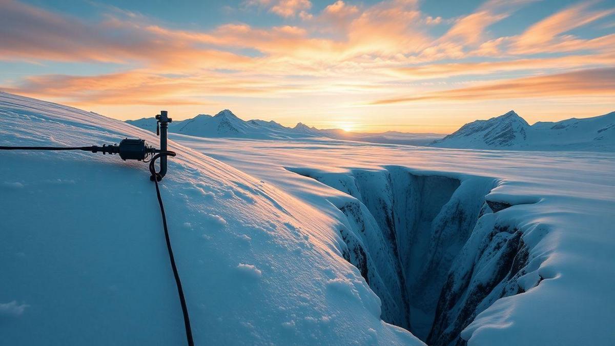Técnicas de autorrescate con cuerda en glaciar