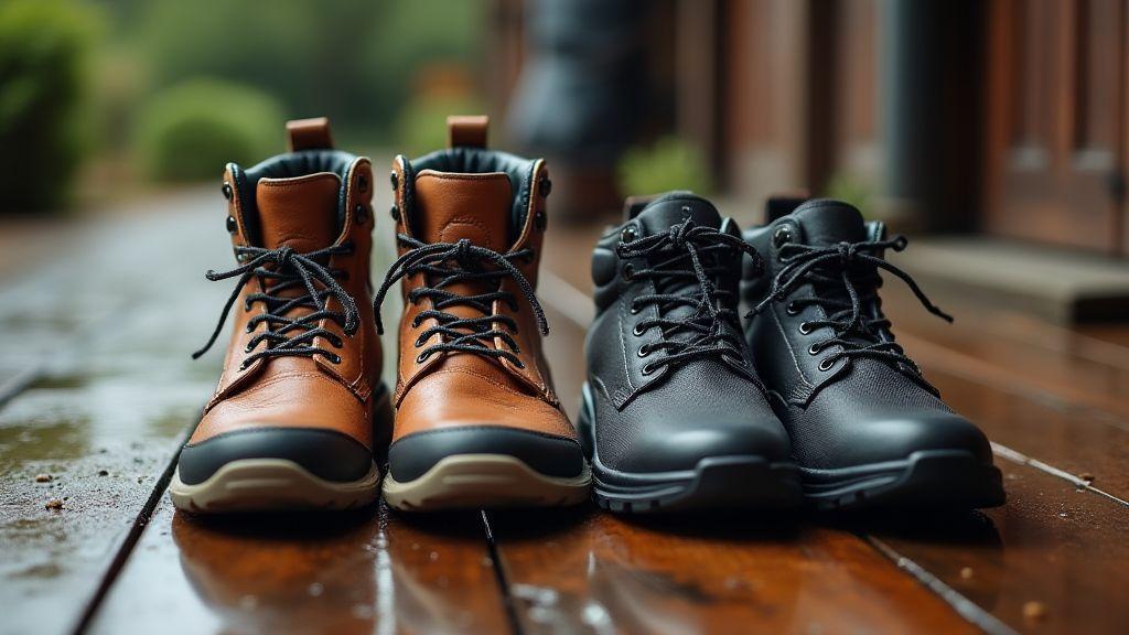 Consejos para elegir y cuidar calzado impermeable