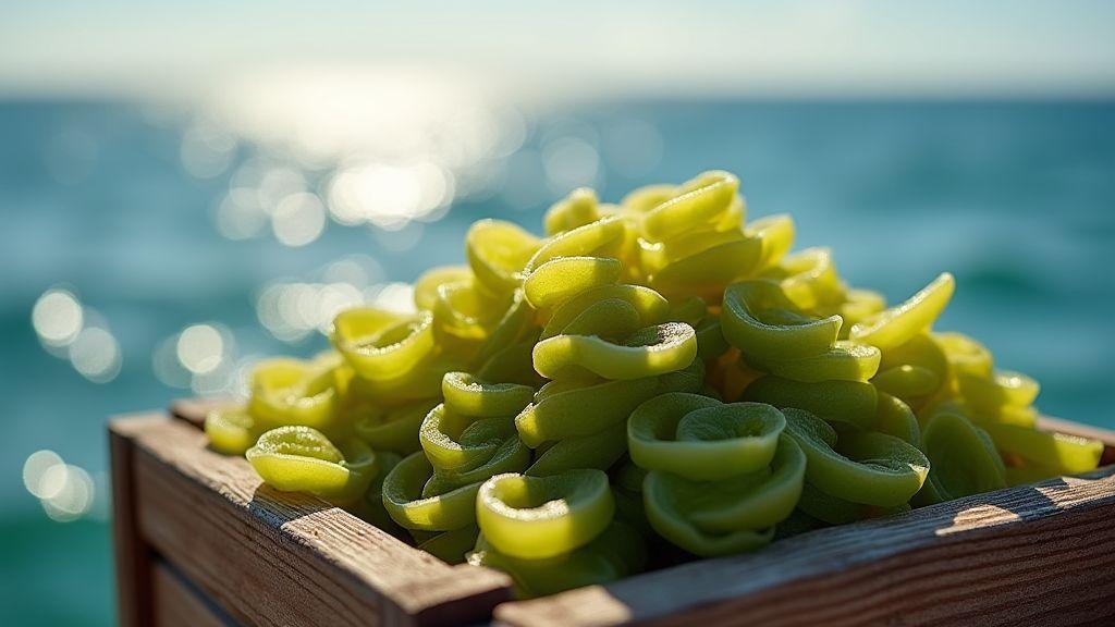 Cultivo doméstico de algas marinas para vender